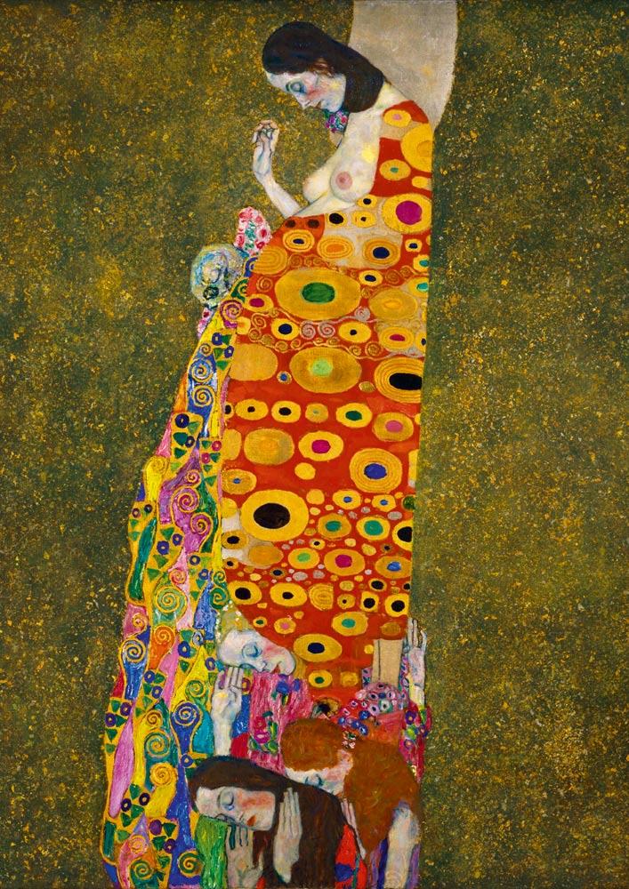Bluebird Art Klimt - Hope II, 1908 Jigsaw Puzzle (1000 Pieces)