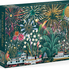 Galison Fireworks Jubilee Foil Jigsaw Puzzle (1000 Pieces)