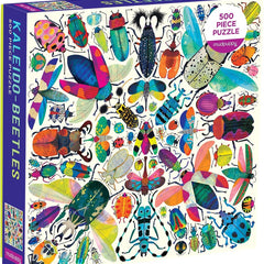 Galison Kaleido Beetles Jigsaw Puzzle (500 Pieces)