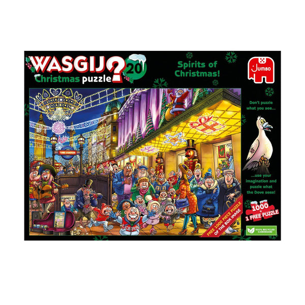Wasgij Christmas 20 Spirits of Christmas! Jigsaw Puzzle (2 x 1000 Pieces)