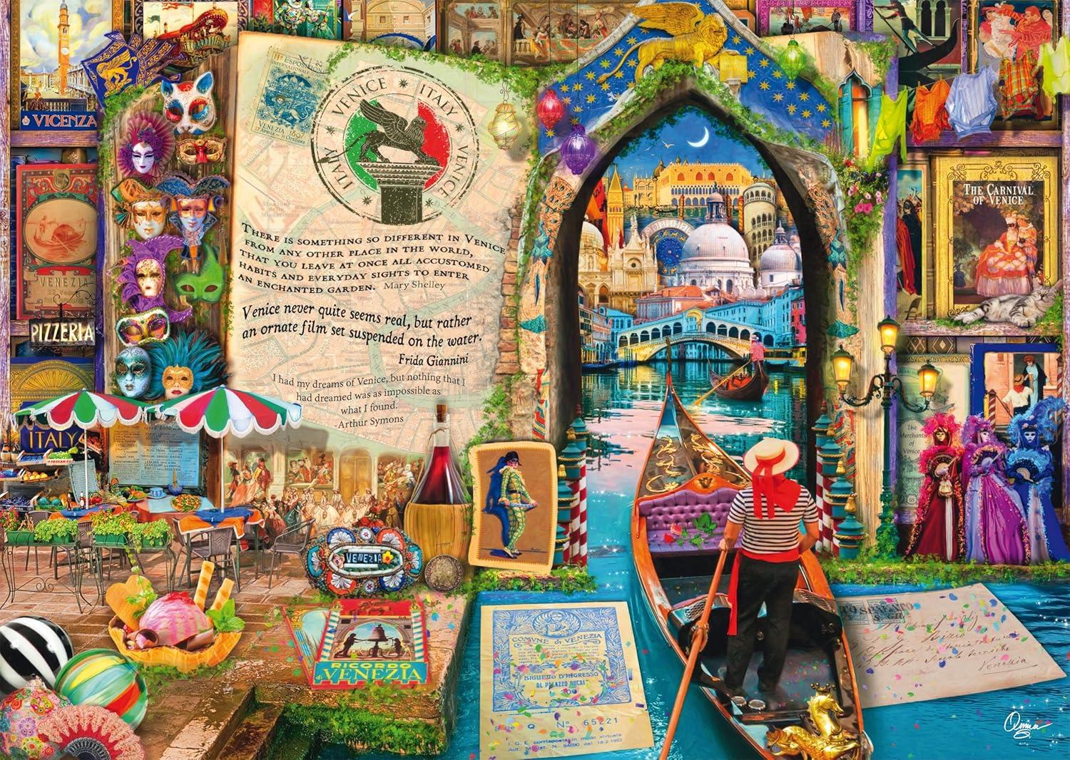 Schmidt Aimee Stewart Memories of Venice Jigsaw Puzzle (1000 Pieces)