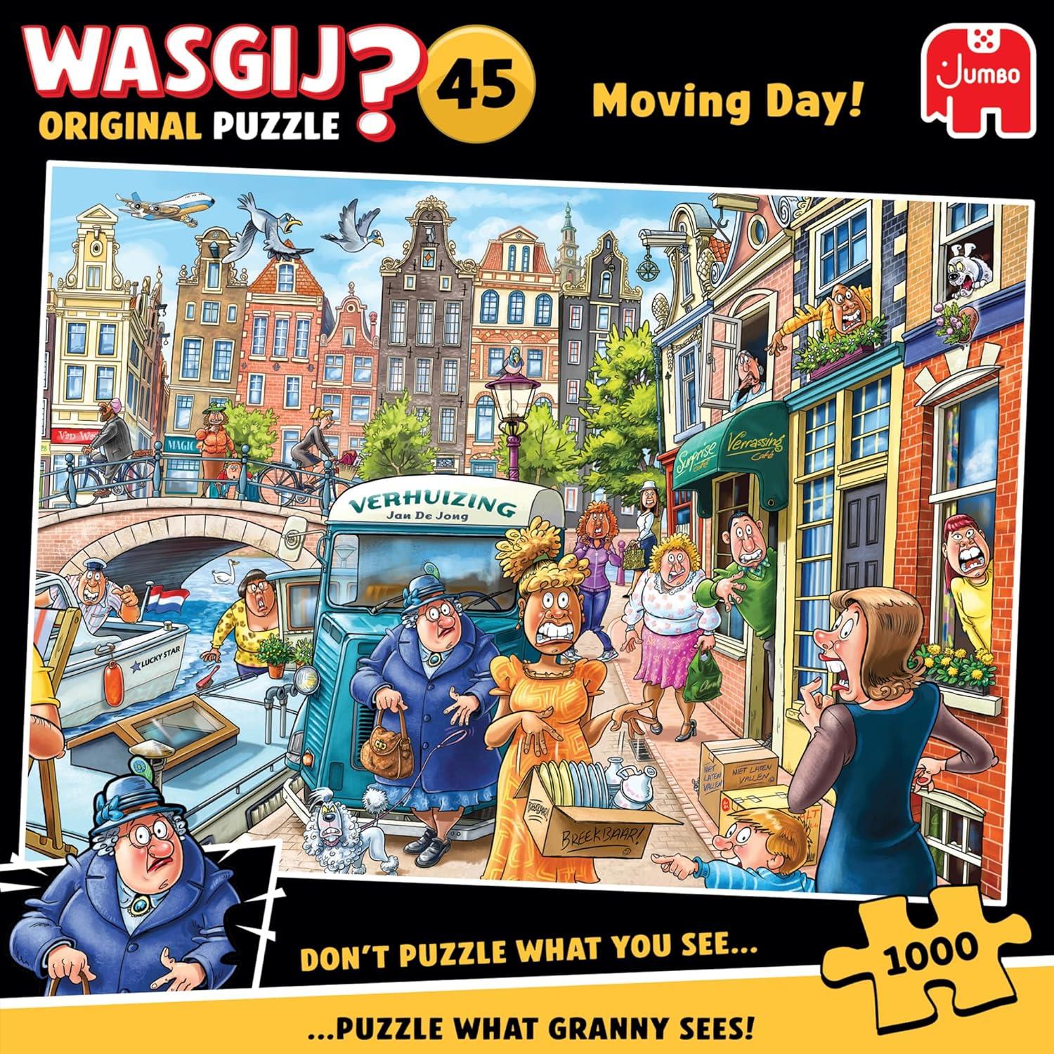 Wasgij Original 45 Moving Day! Jigsaw Puzzle (1000 Pieces)