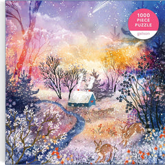 Galison Enchanted Snowfall Foil Jigsaw Puzzle (1000 Pieces)