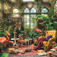 Clementoni The Greenhouse Library Jigsaw Puzzle (1000 Pieces)