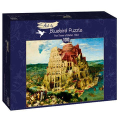 Bluebird Art Bruegel the Elder - The Tower of Babel Jigsaw Puzzle (1000 Pieces)