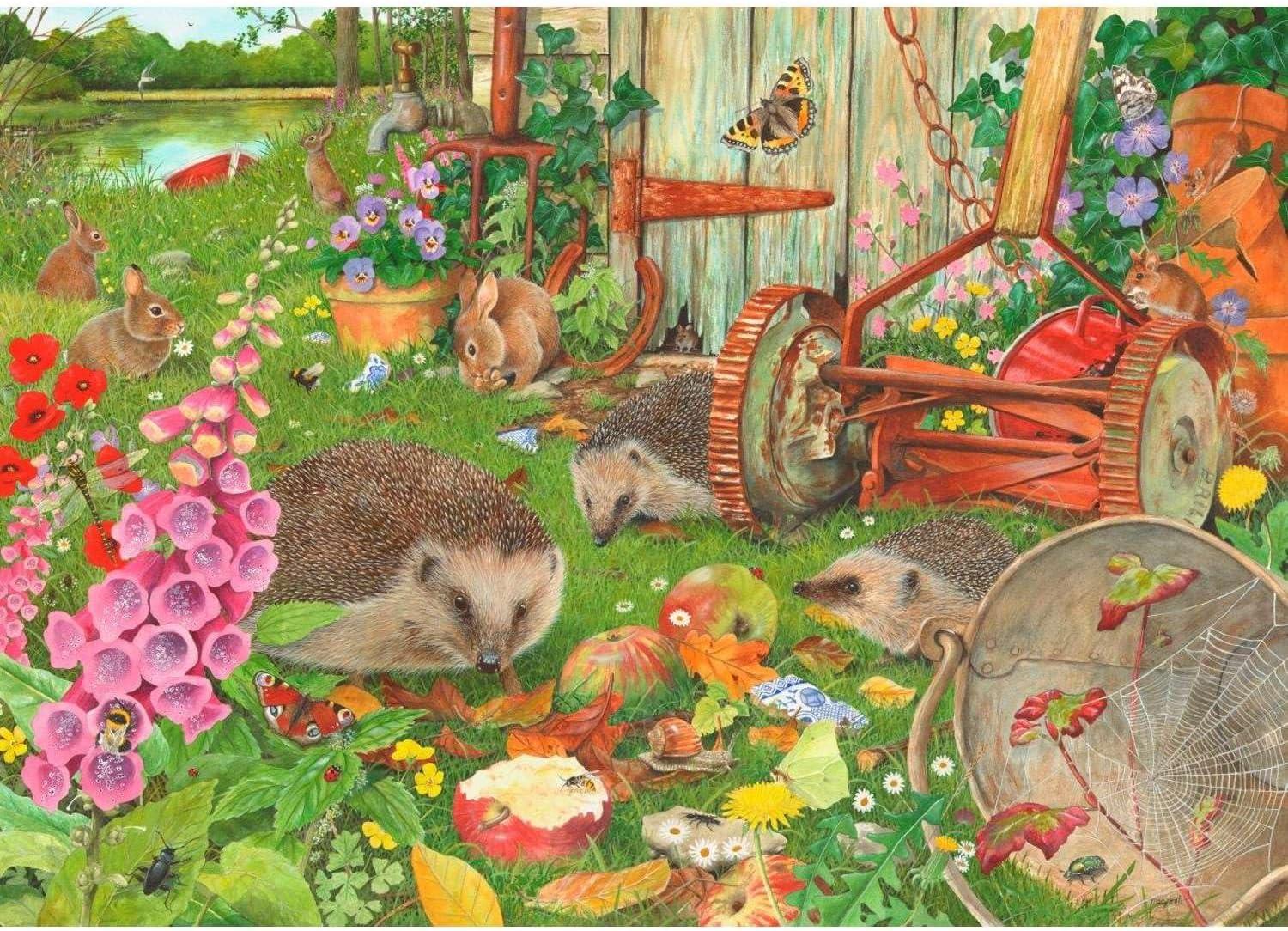 House of Puzzles Bottom Of The Garden Jigsaw Puzzle (1000 Pieces)