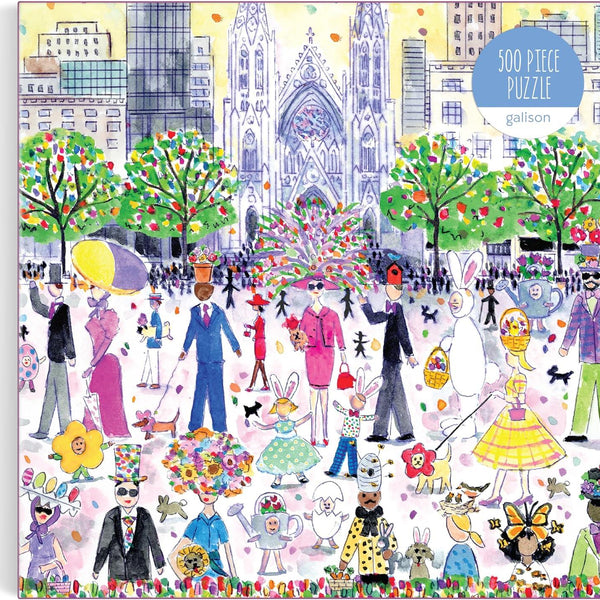 Galison Easter Parade, Michael Storrings Jigsaw Puzzle (500 Pieces)