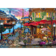 Gibsons Sunset on the Seine Jigsaw Puzzle (1000 Pieces)