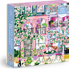 Galison Cherry Lane Blossoms Jigsaw Puzzle (1000 Pieces)