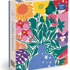 Galison Zodiac Flowers Jigsaw Puzzle (1000 Pieces)