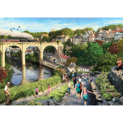 Gibsons Knaresborough Jigsaw Puzzle (1000 Pieces)
