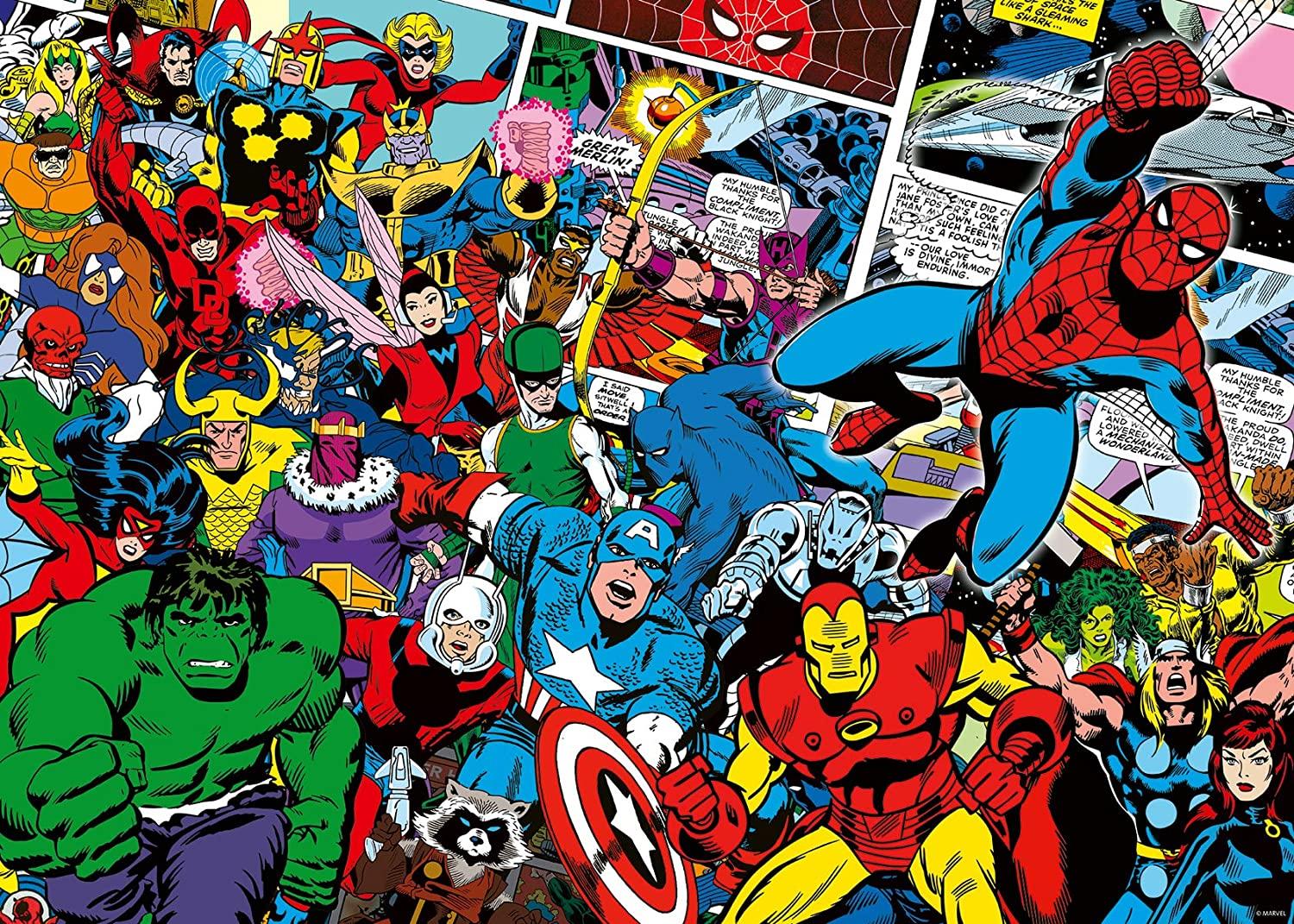 Ravensburger Challenge - Marvel Jigsaw Puzzle (1000 Pieces)