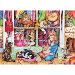 Gibsons Puss in Boots Jigsaw Puzzle (500 XL Extra Large Pieces)