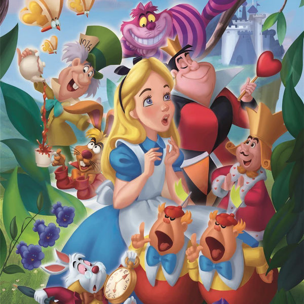 Clementoni Disney Alice In Wonderland Jigsaw Puzzle (1000 Pieces)