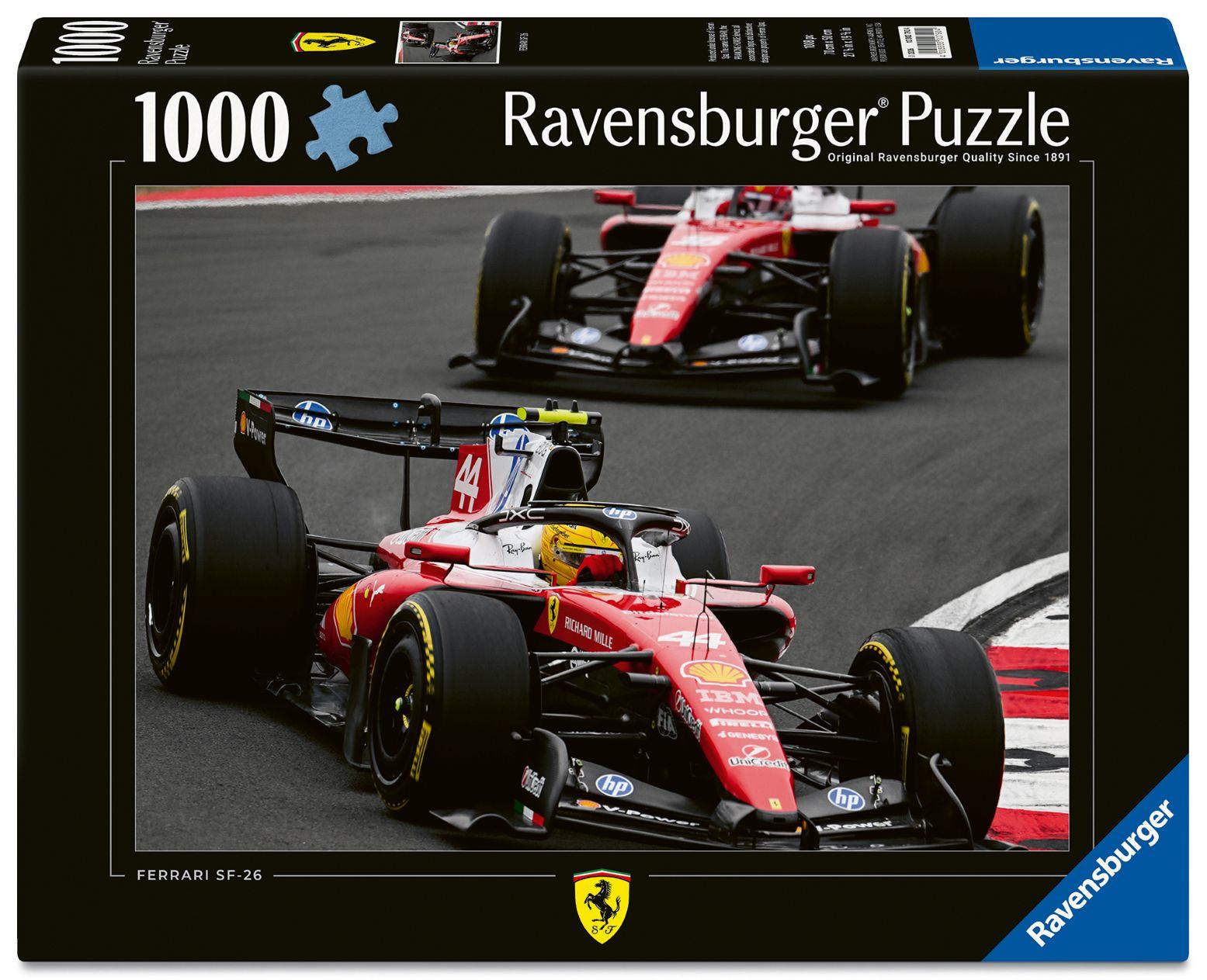 Ravensburger Ferrari Racing SF-26 Jigsaw Puzzle (1000 Pieces)