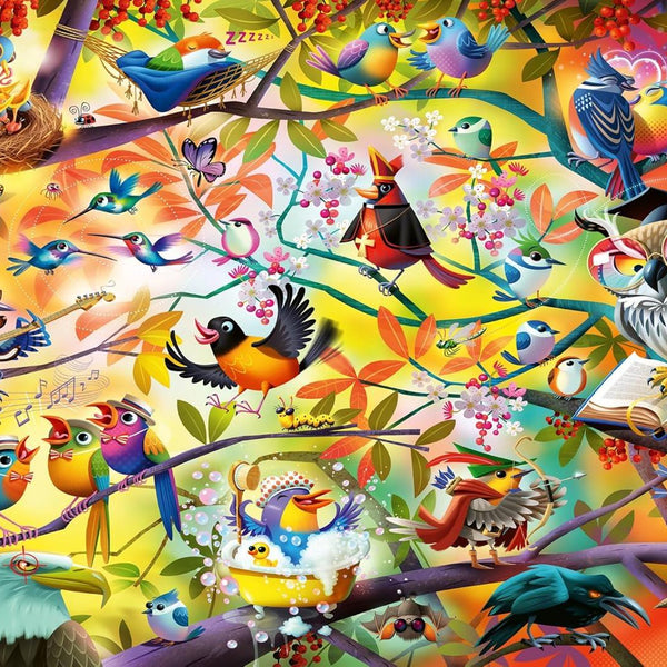 Ravensburger Busy Birdies Jigsaw Puzzle (1000 Pieces)