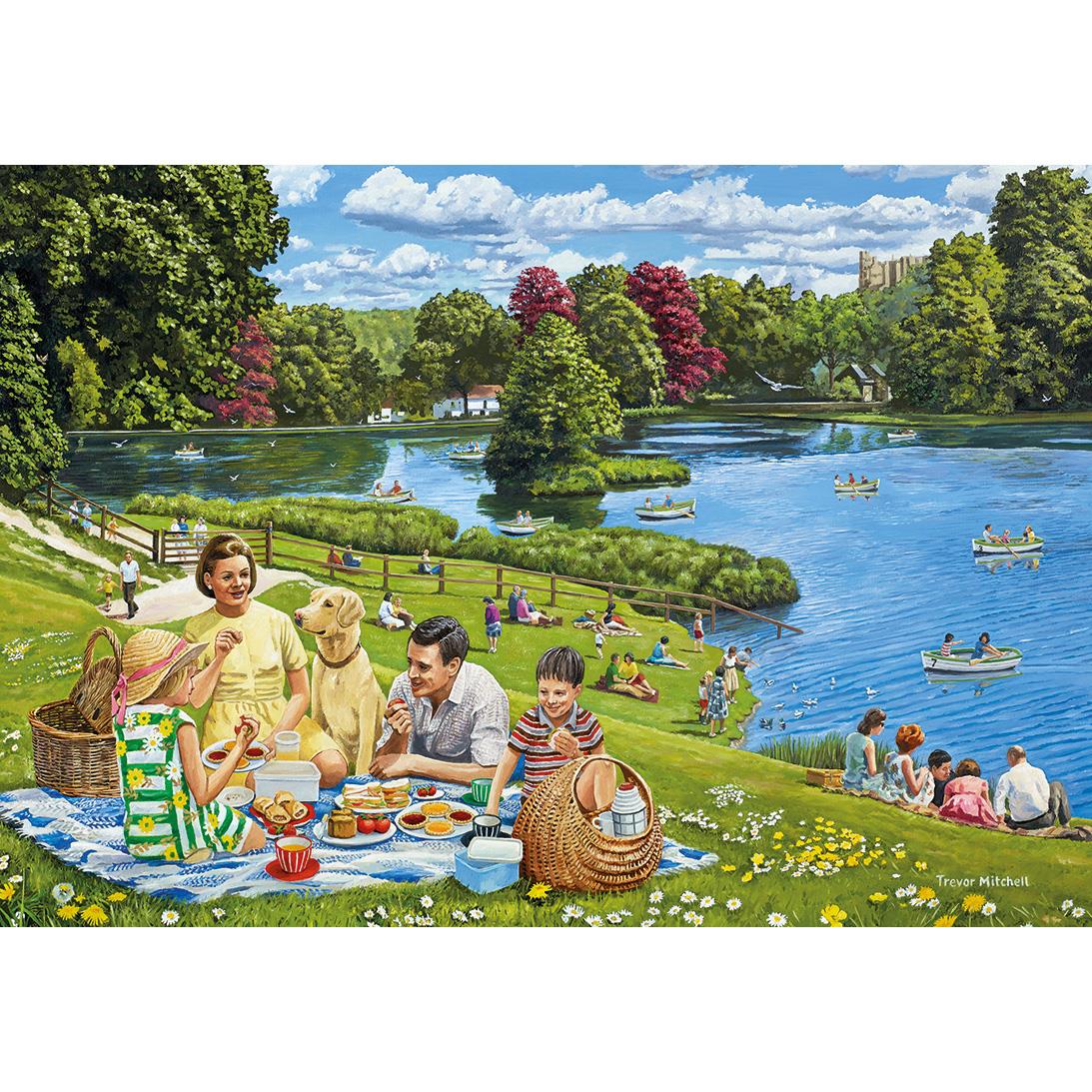 Gibsons A Day out with the Family / Day Trip to Arundel Jigsaw