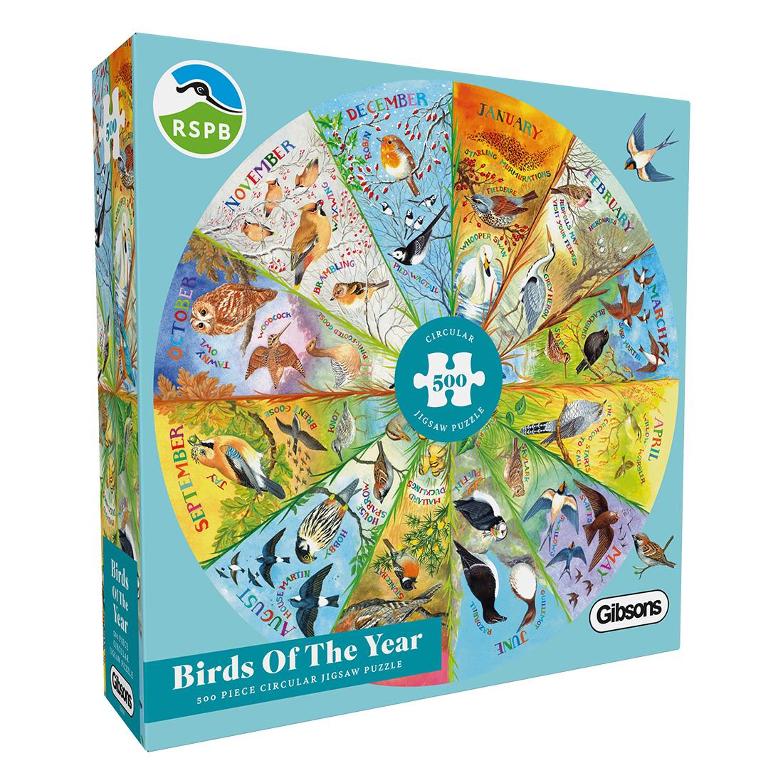 Puzzle Gibsons Punimals 500 Pezzi - Adulti, Ecologico, Cartone Riciclato, Prodotto UK, Formato 48x34 Cm, G3602
