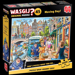 Wasgij Original 45 Moving Day! Jigsaw Puzzle (1000 Pieces)