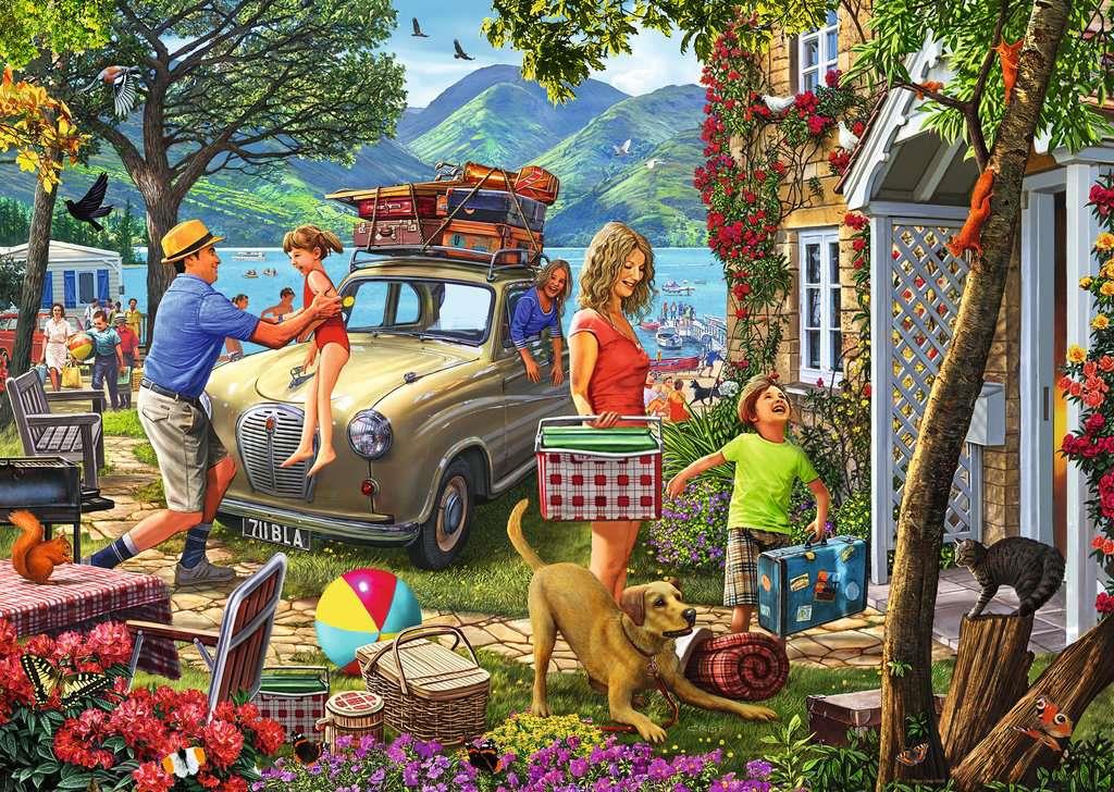 Ravensburger Holiday Cottage Jigsaw Puzzle (1000 Pieces)