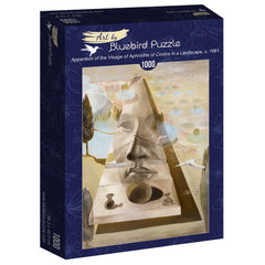 Bluebird Art Dali - Apparition of the Visage of Aphrodite of Cnidos in a Landscape Jigsaw Puzzle (1000 Pieces)