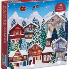 Galison Yuletide Village Jigsaw Puzzle (500 Pieces)