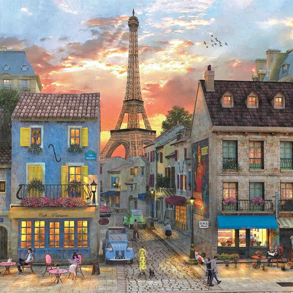 Clementoni Streets of Paris Jigsaw Puzzle (1000 Pieces)