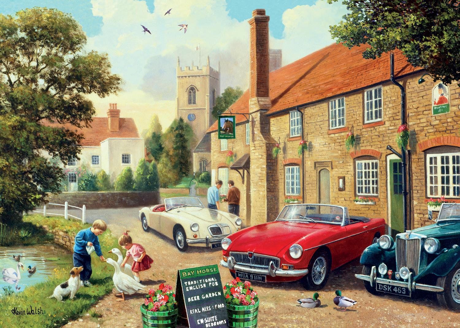 The Village Pub Jigsaw Puzzle (1000 Pieces)