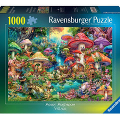 Ravensburger Merry Mushroom Village Jigsaw Puzzle (1000 Pieces) DAMAGED BOX