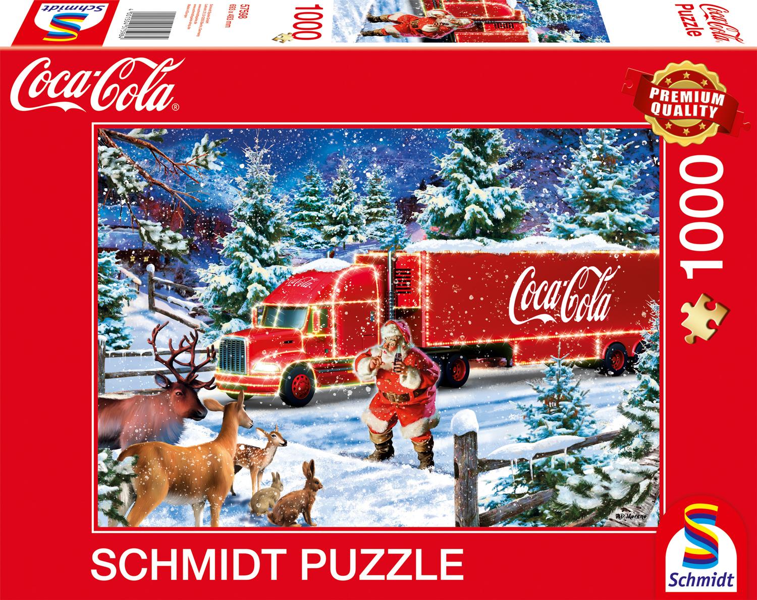Puzzle Coca Cola Santa Claus - 1000 pz - Schmidt 59956