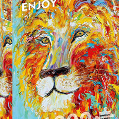 Enjoy Colorful Lion Jigsaw Puzzle (1000 Pieces)