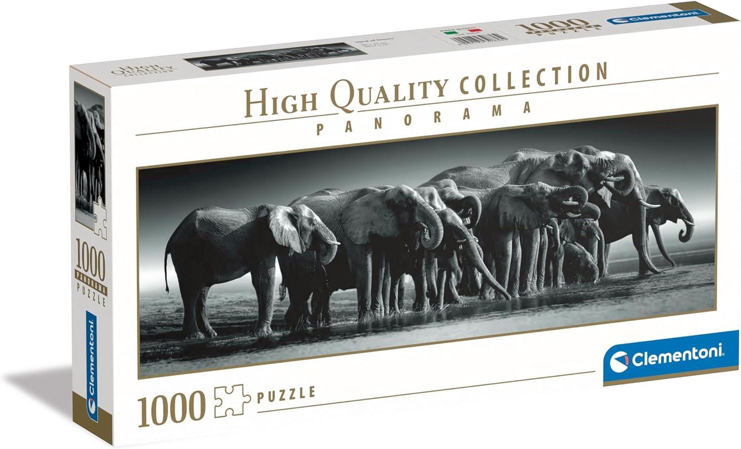 Clementoni Herd Of Giants Panorama Jigsaw Puzzle (1000 Pieces) DAMAGED BOX