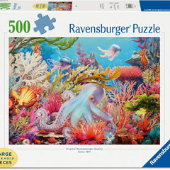 Ravensburger Coral Reef Jigsaw Puzzle (500 XL Extra Large Pieces)
