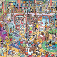 Cobble Hill Doodletown: Bookshop Jigsaw Puzzle (1000 Pieces)