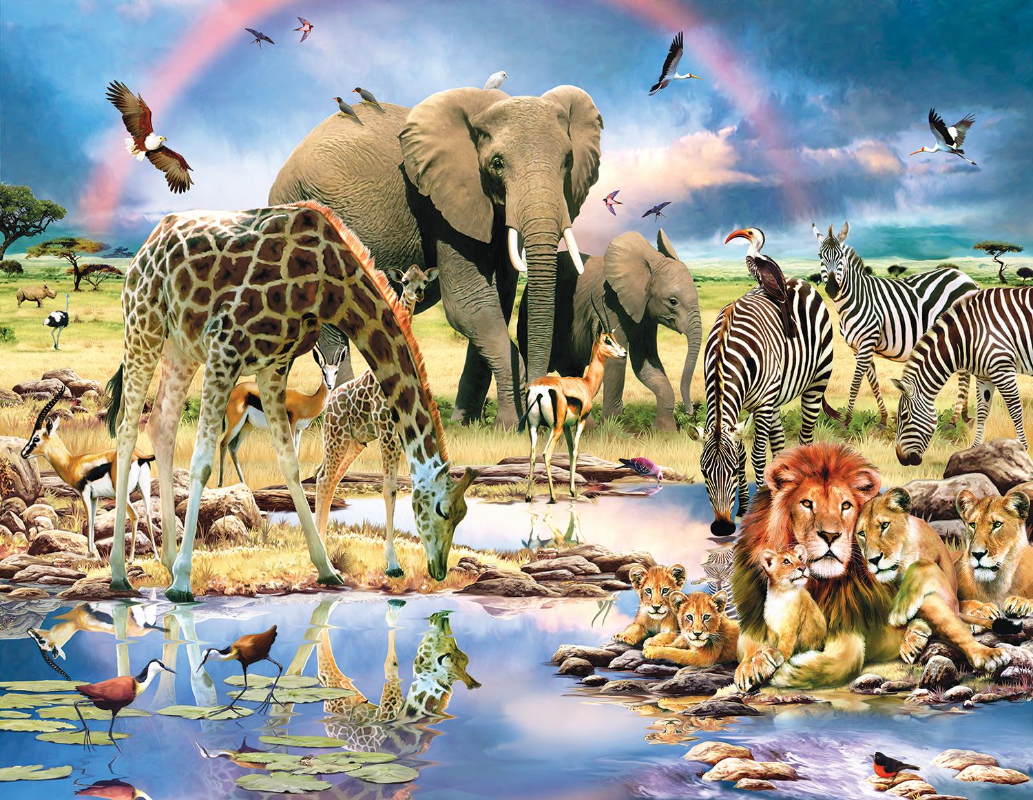 Sunsout Cradle of Life, Howard Robinson Jigsaw Puzzle (1000 XL Pieces)