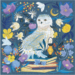 Galison Celestial Owl Foil Jigsaw Puzzle (500 Pieces)