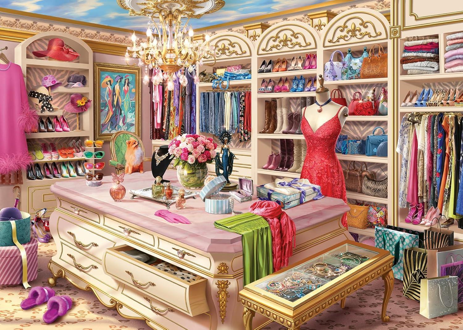 Ravensburger The Coveted Closet Jigsaw Puzzle (1000 Pieces)