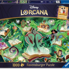 Ravensburger DLC Disney Locarna Glimmers of the Realm: Emerald Jigsaw Puzzle (1000 Pieces)