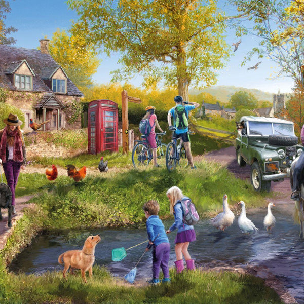 Otter House Country Afternoon Jigsaw Puzzle (1000 Pieces)