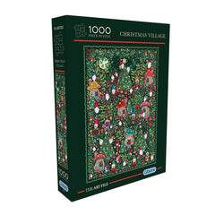 Gibsons Christmas Village The Art File Jigsaw Puzzle (1000 Pieces)