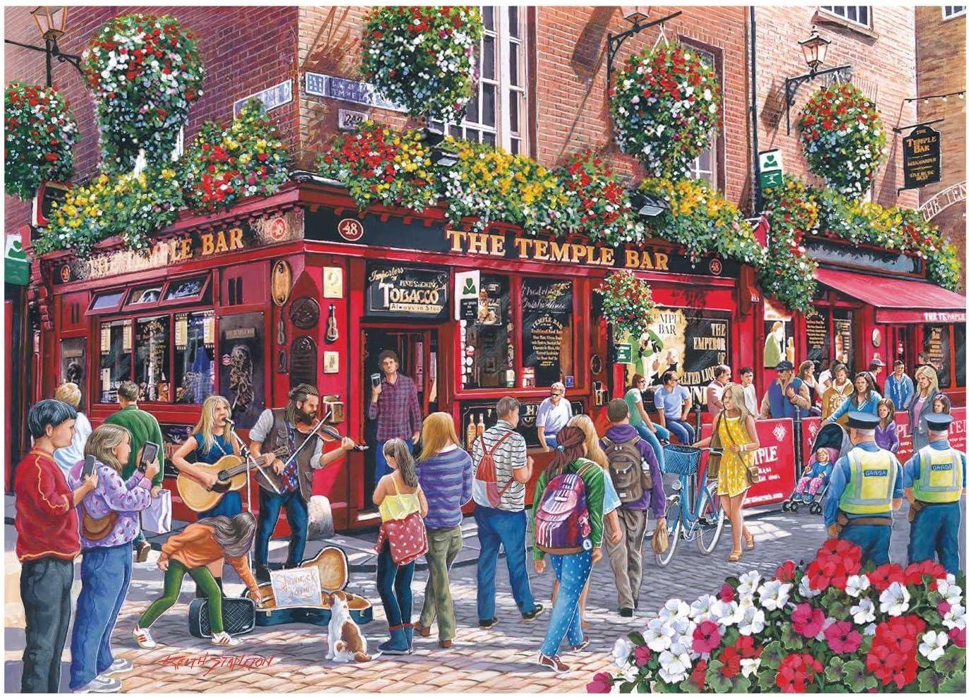 House of Puzzles Temple Bar Jigsaw Puzzle (1000 Pieces)