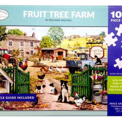 Otter House Fruit Tree Farm Jigsaw Puzzle (1000 Pieces) - DAMAGED