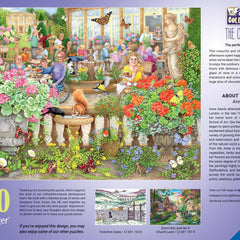 Ravensburger Cosy Cafe No.2, The Orangery Jigsaw Puzzle (1000 Pieces)