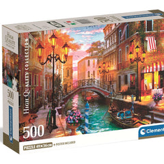 Clementoni Sunset Over Venice Jigsaw Puzzle (500 Pieces)