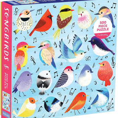 Galison Songbirds Jigsaw Puzzle (500 Pieces)