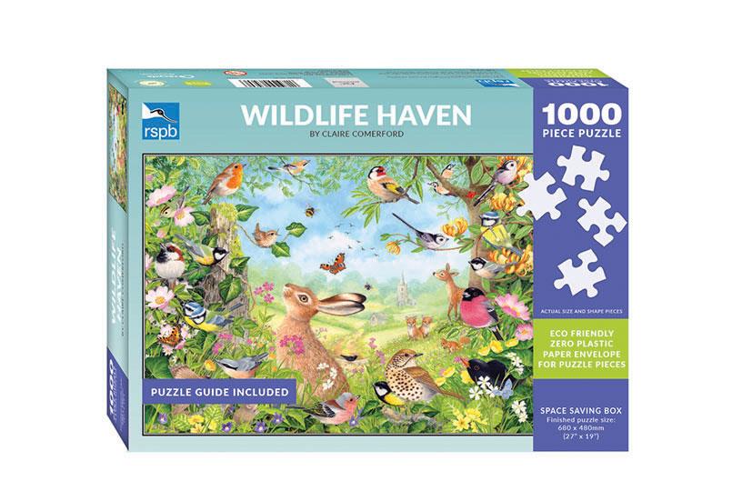 Otter House RSPB Wildlife Haven Jigsaw Puzzle (1000 Pieces) - DAMAGED