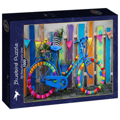 Bluebird My Beautiful Colorful Bike Jigsaw Puzzle (1000 Pieces)