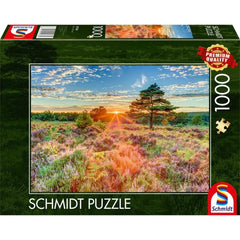 Schmidt Sunset on the Heath Jigsaw Puzzle (1000 Pieces)