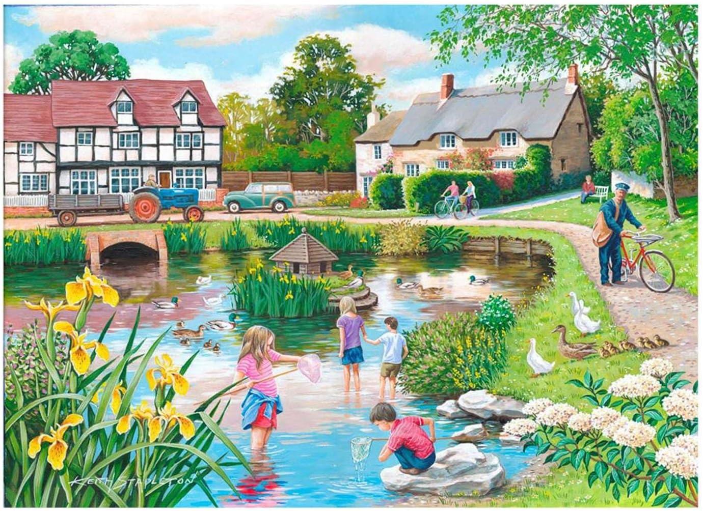 House of Puzzles Duck Pond Jigsaw Puzzle (Big 250 XL Pieces)