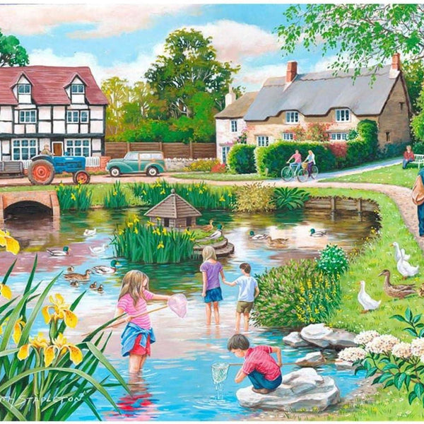 House of Puzzles Duck Pond Jigsaw Puzzle (Big 250 XL Pieces)